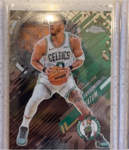 2025-26 Topps Chrome #GT-3 Jayson Tatum Go Time — front
