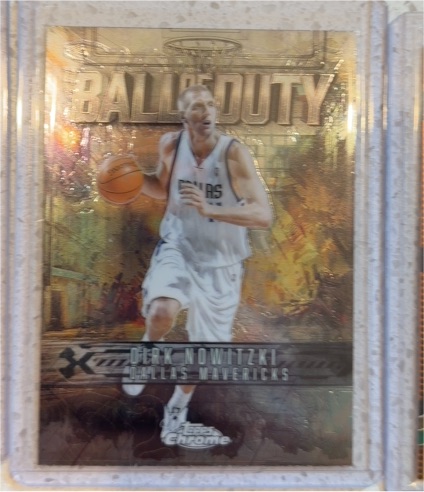 2025-26 Topps Chrome #BD-17 Dirk Nowitzki Ball Of Duty — front