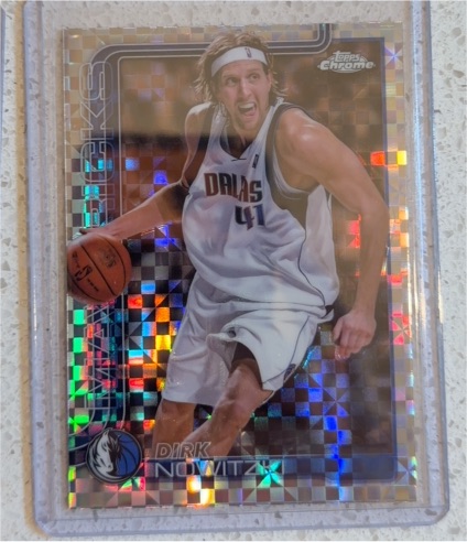 2025-26 Topps Chrome #246 Dirk Nowitzki — front