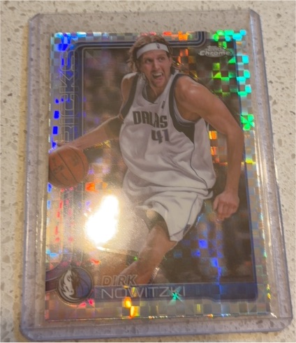 2025-26 Topps Chrome Basketball #246 Dirk Nowitzki — front