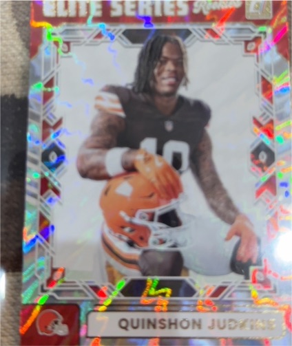 2025 Panini Donruss Elite Series Rookies #ESR-QJS Quinshon Judkins — front