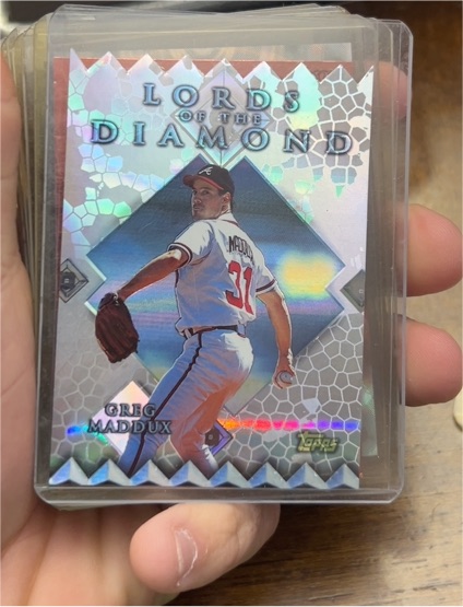 1999 Topps Lords of the Diamond #LD15 Greg Maddux — front