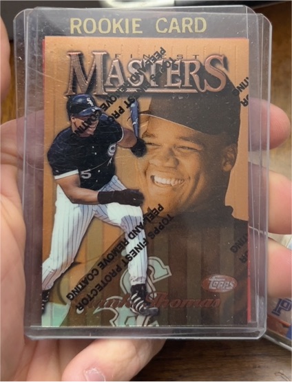 1997 Topps Finest Masters #29 Frank Thomas — front