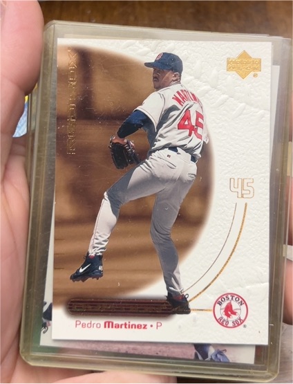 2001 Upper Deck Ovation #45 Pedro Martinez — front