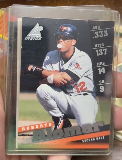 1998 Pinnacle Inside #12 Roberto Alomar — front