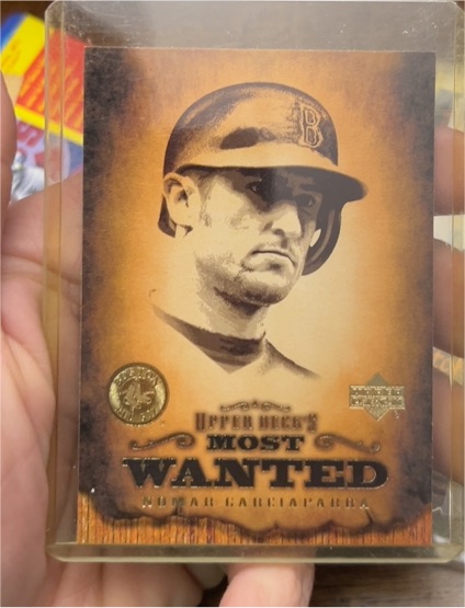 2001 Upper Deck Most Wanted #MW4 Nomar Garciaparra — front