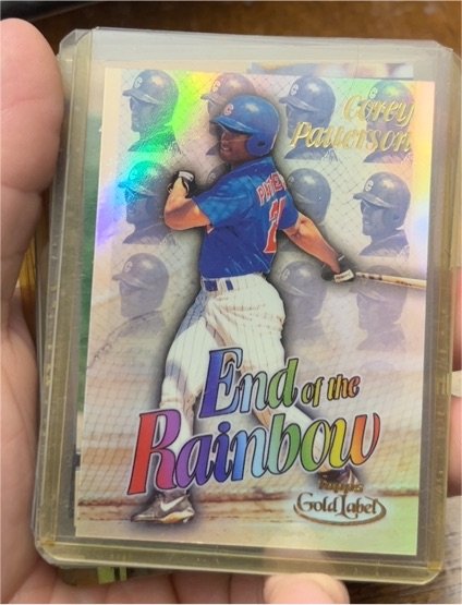 2000 Topps Gold Label End of the Rainbow #ER2 Corey Patterson — front