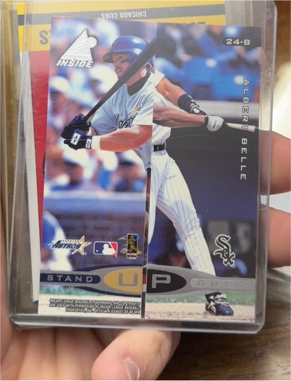 1998 Pinnacle Inside #24-B Albert Belle — front
