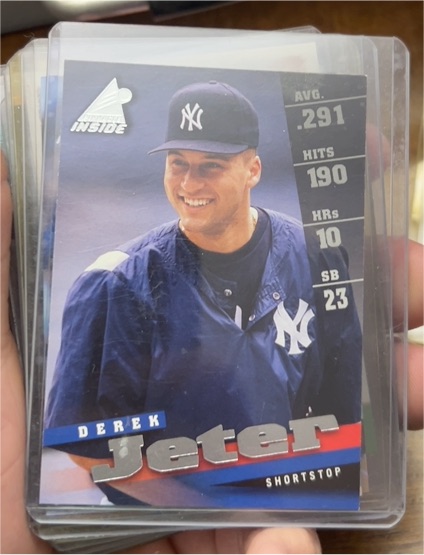 1998 Pinnacle Inside #2 Derek Jeter — front