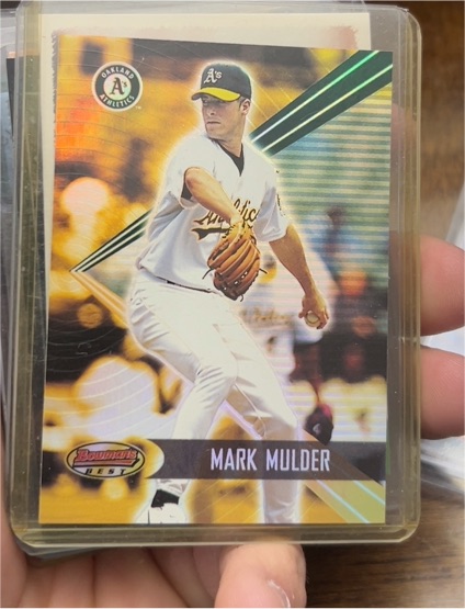 2001 Bowman's Best #95 Mark Mulder — front