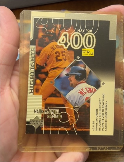 1999 Upper Deck #248 Mark McGwire — front