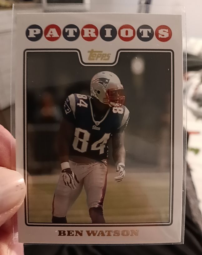 2008 Topps #84 Ben Watson — front