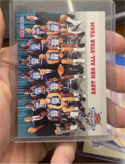 1993-94 Hoops #281 East NBA All-Star Team — front