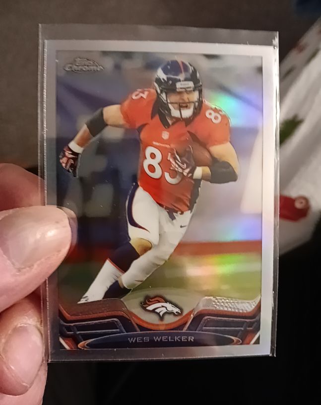 2013 Topps Chrome #108 Wes Welker — front