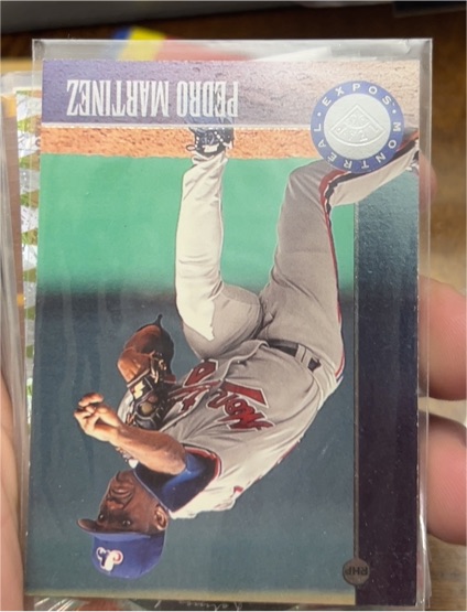 1996 Leaf #164 Pedro Martinez — front