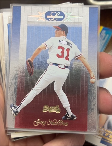 1996 Leaf Limited #10 Greg Maddux — front