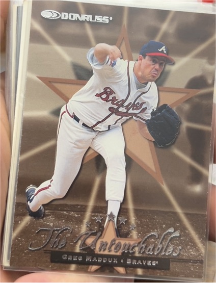 1998 Donruss The Untouchables #380 Greg Maddux — front