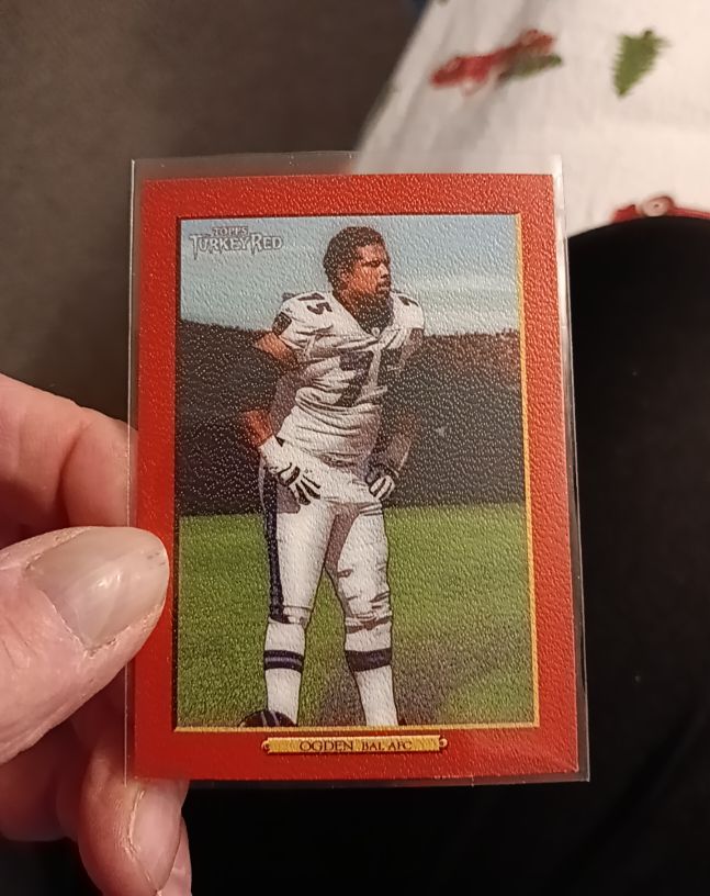 2006 Topps Turkey Red #19 Jonathan Ogden — front