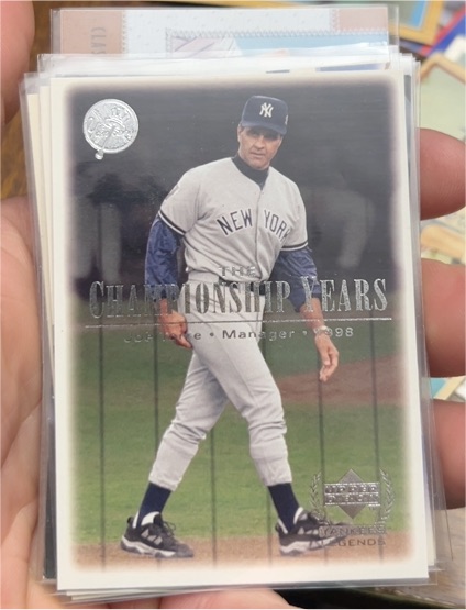 2000 Upper Deck Yankee Legends #89 Joe Torre — front