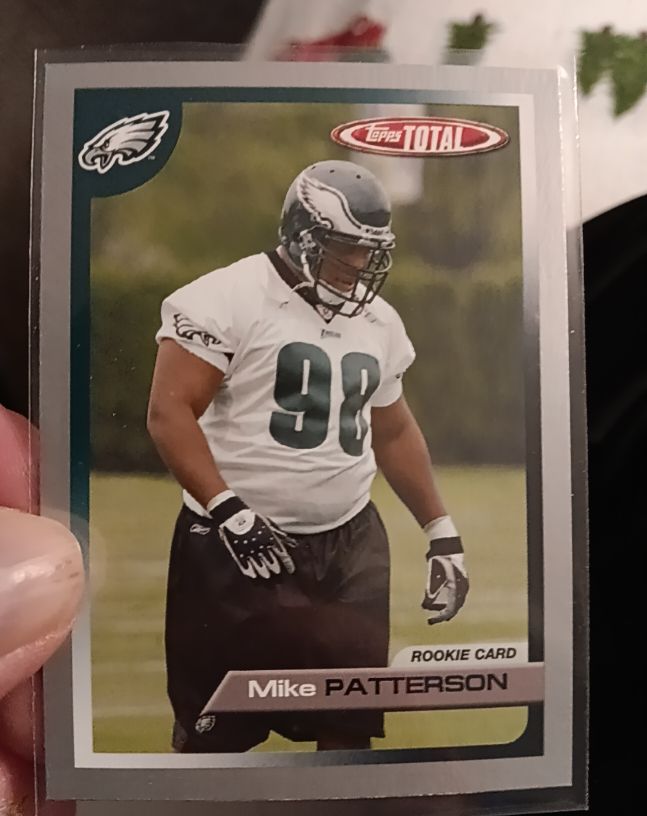 2005 Topps Total #442 Mike Patterson — front