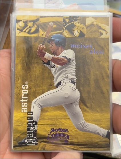 1999 Skybox Thunder #291 Moises Alou Astros — front