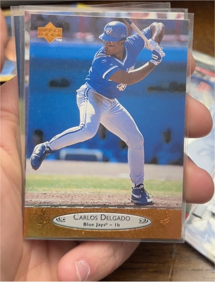 1996 Upper Deck #470 Carlos Delgado — front