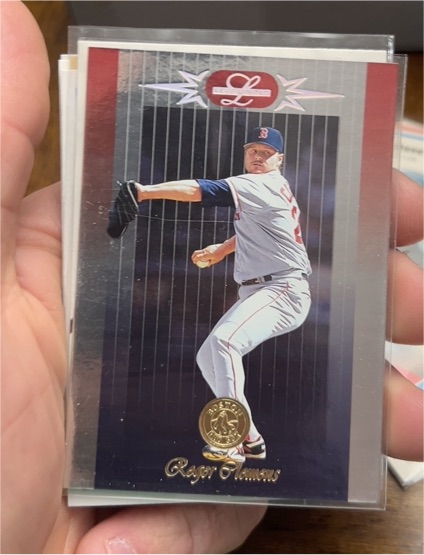 1996 Leaf Limited #2 Roger Clemens — front