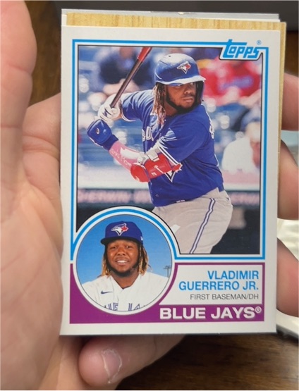 2021 Topps Archives #164 Vladimir Guerrero Jr. Blue Jays — front