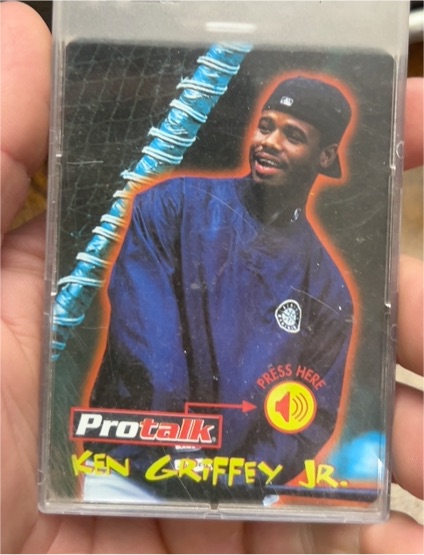 1998 Telestar ProTalk #24-003 Ken Griffey Jr. — front