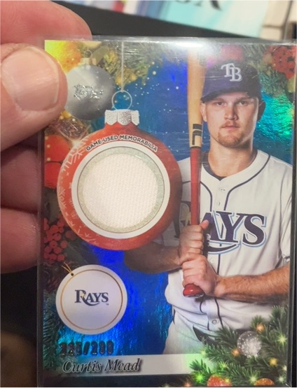 2025 Topps Holiday #PR-CME Curtis Mead — front