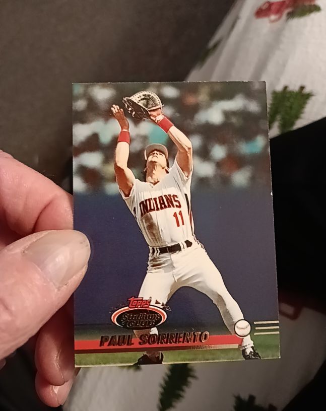 1993 Topps Stadium Club #194 Paul Sorrento — front