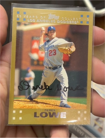 2007 Topps #526 Derek Lowe — front