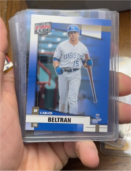 2002 Donruss Fan Club #114 Carlos Beltran — front