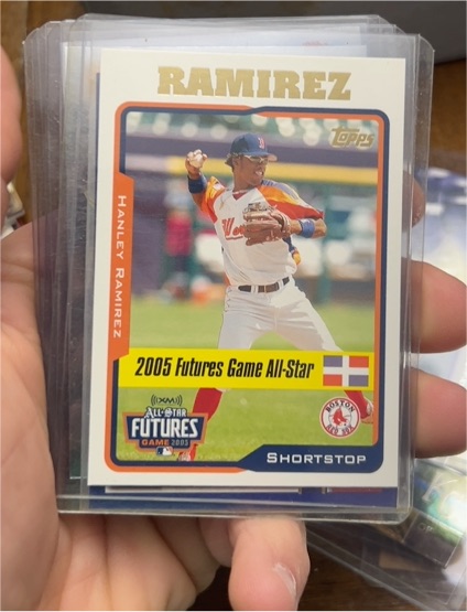 2005 Topps Update #UH203 Hanley Ramirez — front