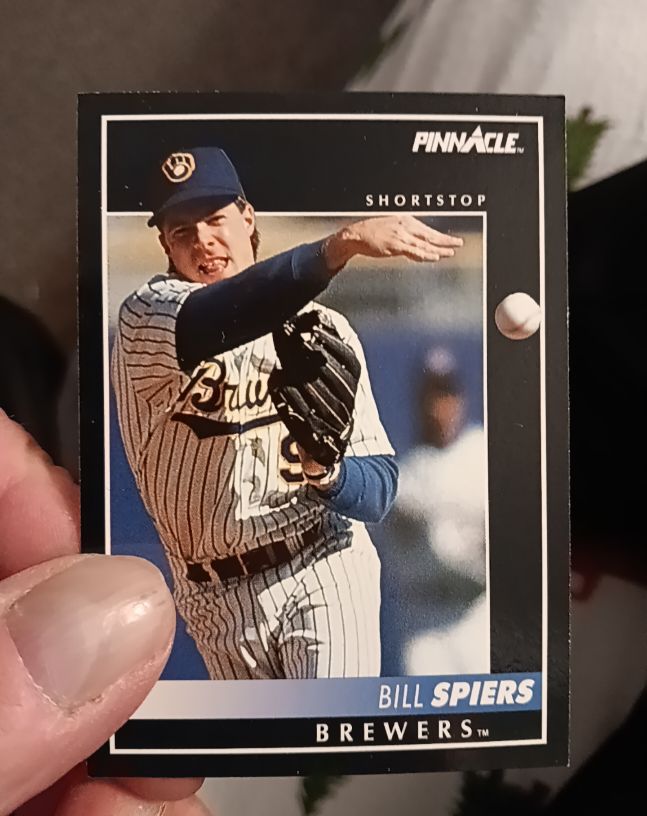 1992 Pinnacle #177 Bill Spiers — front