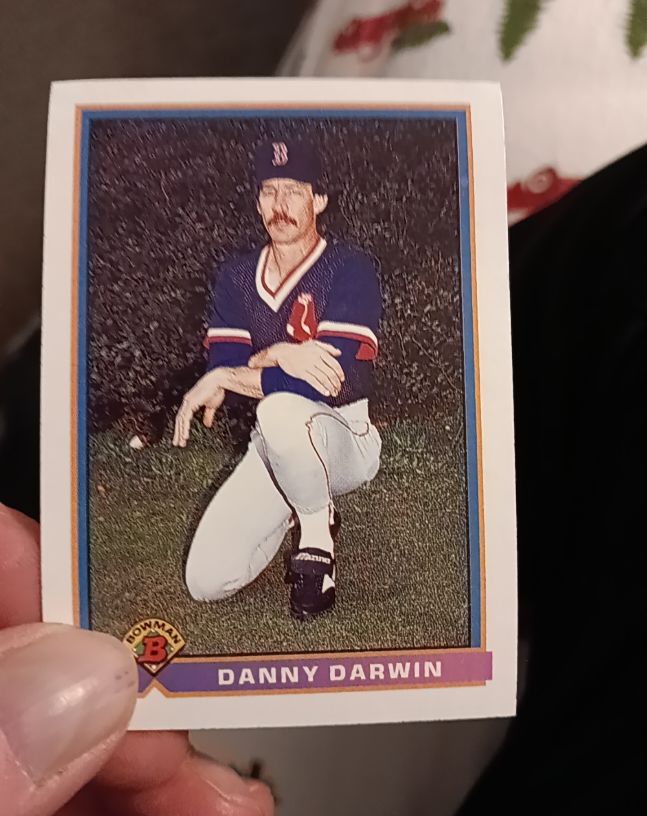 1991 Bowman #111 Danny Darwin — front
