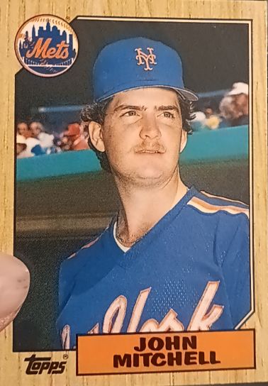 1987 Topps Traded #80T John Mitchell — front