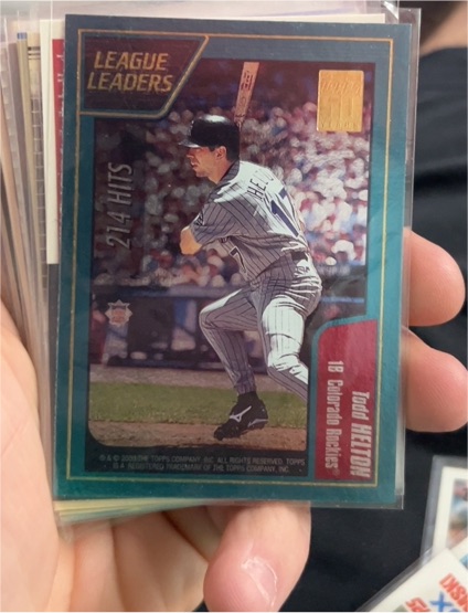 2000 Topps #397 Todd Helton — front