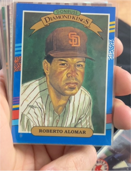 1990 Donruss Diamond Kings #12 Roberto Alomar — front