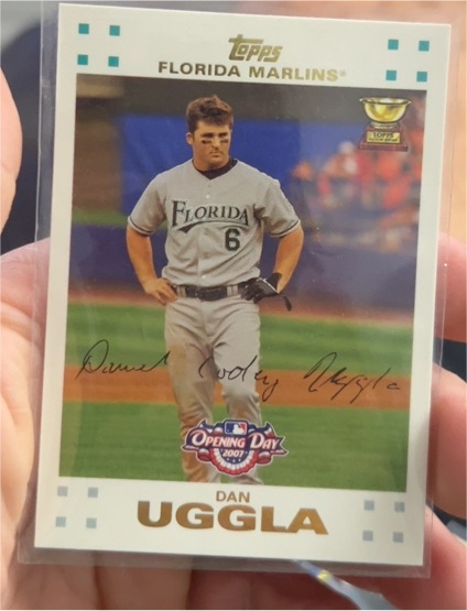 2007 Topps Opening Day #40 Dan Uggla — front