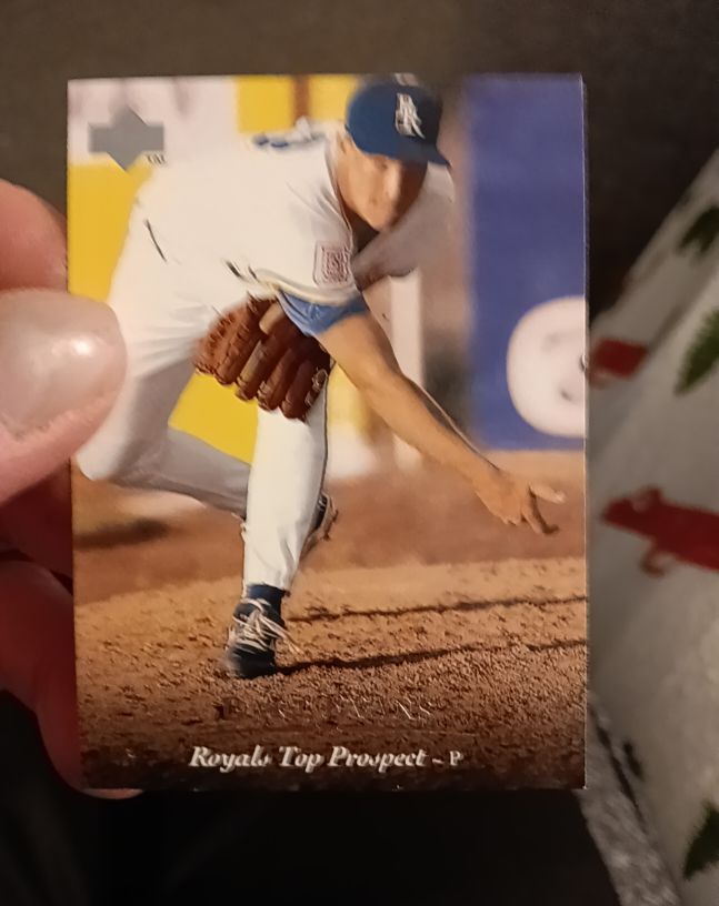 1994 Upper Deck Top Prospect #56 Bart Evans — front