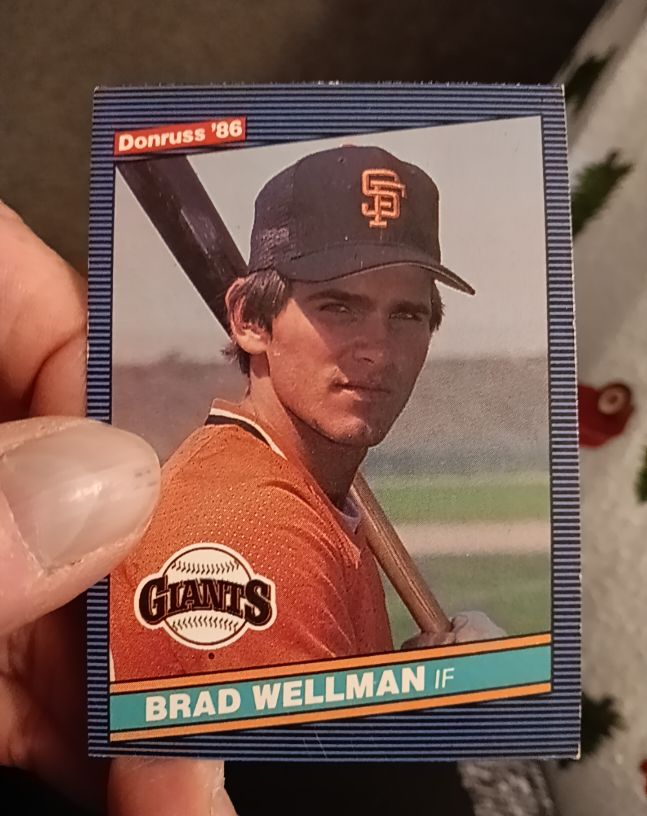 1986 Donruss #431 Brad Wellman — front