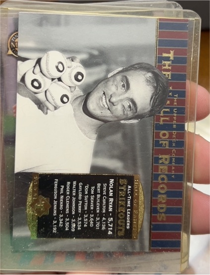 2001 Upper Deck Hall of Famers #82 Nolan Ryan — front
