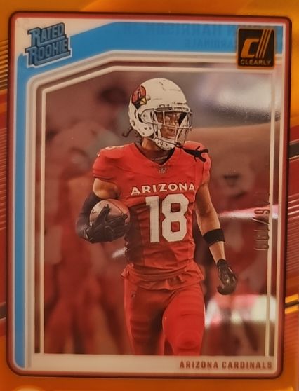 2024 Panini Donruss Clearly #54 Marvin Harrison Jr. — front
