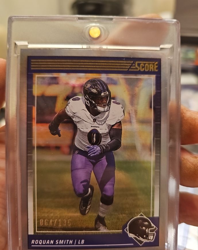 2024 Panini Score #0 Roquan Smith — front