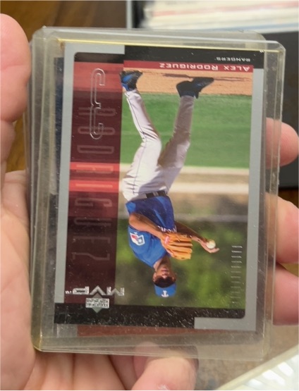 2000 Upper Deck MVP Silver Script #193 Alex Rodriguez — front