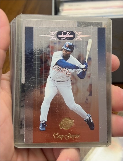 1996 Leaf Limited #53 Tony Gwynn — front