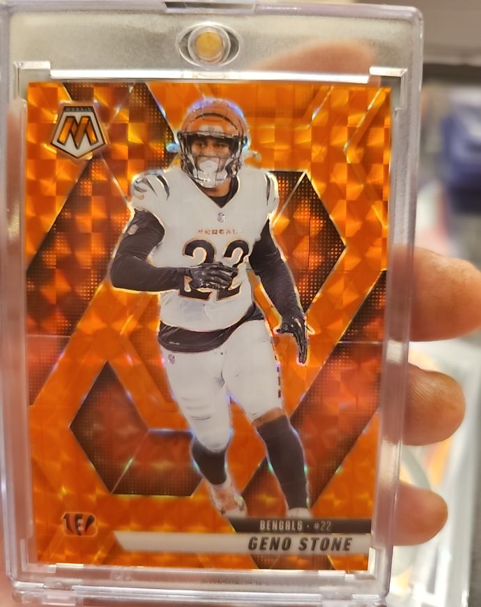 2025 Panini Mosaic #1EP Geno Stone — front