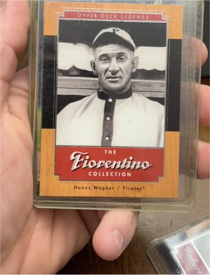 2001 Upper Deck Legends #F13 Honus Wagner Fiorentino Collection — front