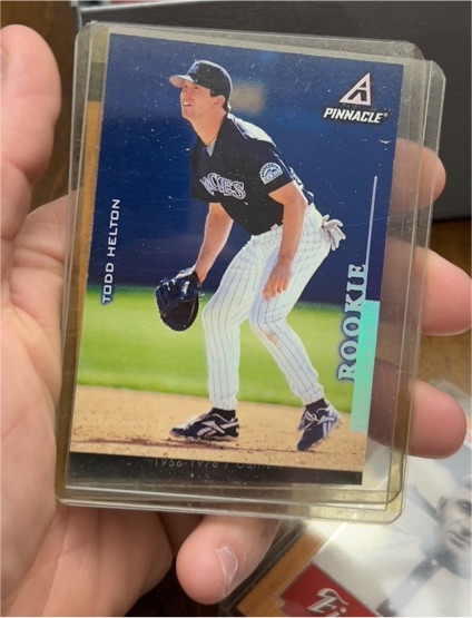 1998 Pinnacle #173 Todd Helton Rookie — front